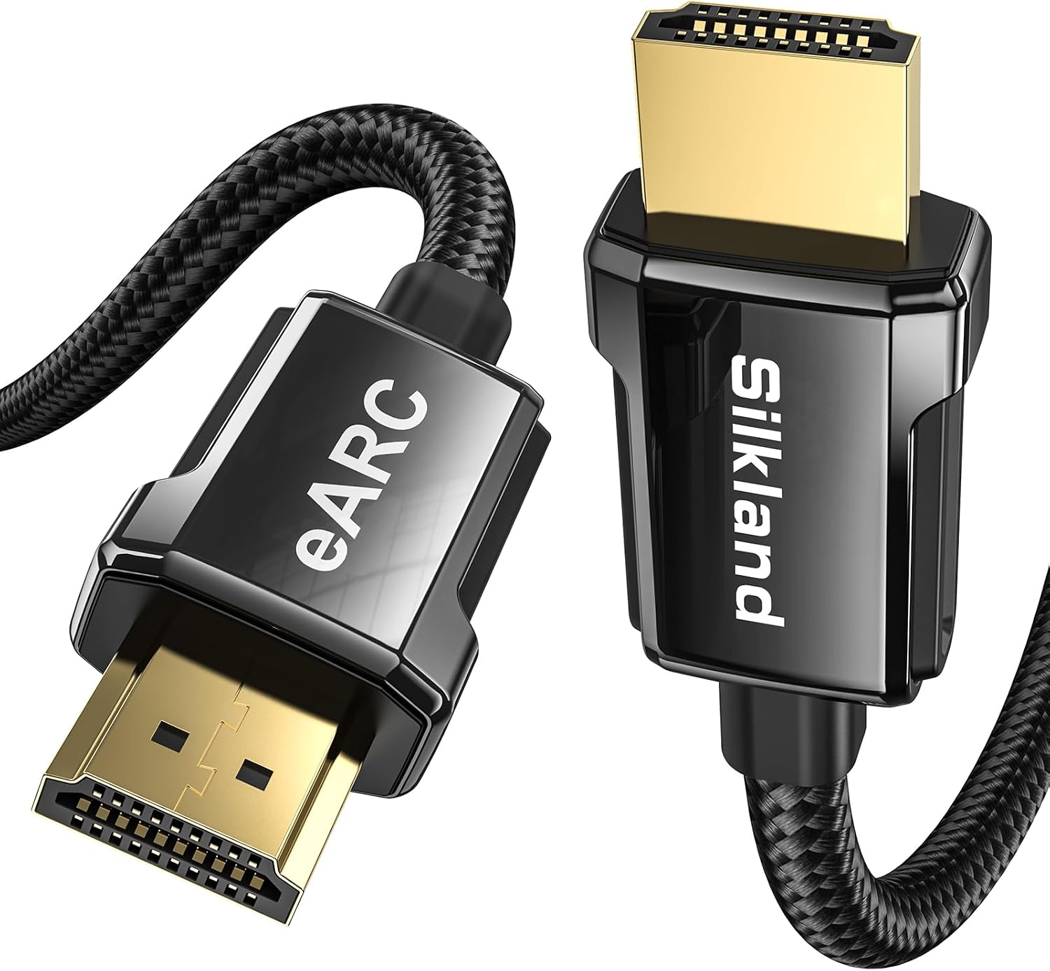 Silkland 8K HDMI ARC/eARC Cable 2.1 for Soundbar 6.6ft